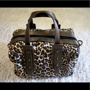 PATRIZIA LUCA Women’s Duffels Bag Leopard Print